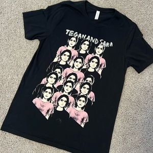 Tegan and Sara Love you to death tour tshirt